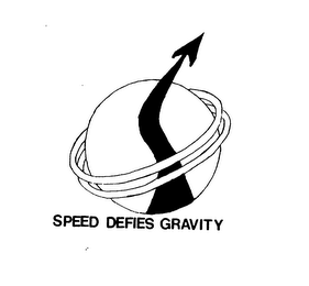 SPEED DEFIES GRAVITY logo