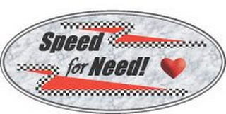 SPEED FOR NEED logo