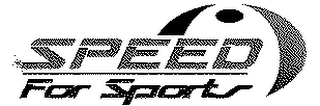 SPEED FOR SPORTS logo