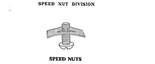 SPEED NUT DIVISION SPEED NUTS logo