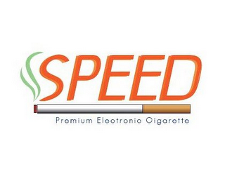 SPEED PREMIUM ELECTRONIC CIGARETTE logo