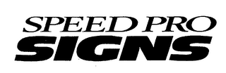 SPEED PRO SIGNS logo