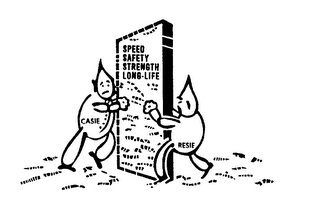 SPEED SAFETY STRENGTH LONG-LIFE CASIE RESIE logo