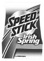 SPEED STICK IRISH SPRING BY MENNEN logo