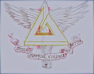 SPEED SURPRISE, VIOLENCE OF ACTION logo