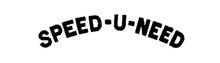 SPEED-U-NEED logo
