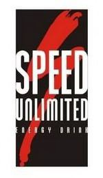 SPEED UNLIMITED ENERGY DRINK logo