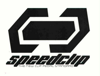 SPEEDCLIP THE NEW CLIP PEDAL STANDARD logo