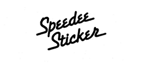 SPEEDEE STICKER logo