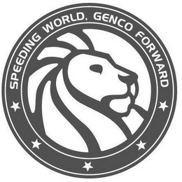 SPEEDING WORLD, GENCO FORWARD logo