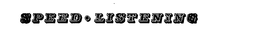 SPEED.LISTENING logo