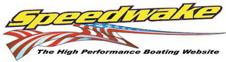 SPEEDWAKE THE HIGH PERFORMANCE BOATING WEBSITE logo
