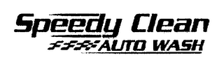 SPEEDY CLEAN AUTO WASH logo