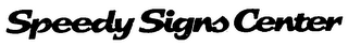 SPEEDY SIGNS CENTER logo