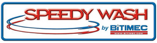 SPEEDY WASH BY BITIMEC WWW.BITIMEC.COM logo