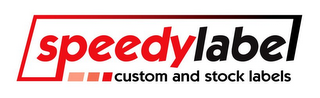 SPEEDYLABEL CUSTOM AND STOCK LABELS logo