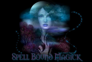 SPELL BOUND MAGICK logo