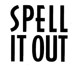 SPELL IT OUT logo