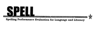 SPELL SPELLING PERFORMANCE EVALUATION FOR LANGUAGE AND LITERACY logo