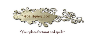 SPELLSPACE.COM "YOUR PLACE FOR TAROT AND SPELLS" logo