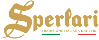 SPERLARI TRADIZIONE ITALIANA DAL 1836 logo