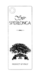 SPERLONGA L'ANTICO ULIVO PRODUCT OF ITALY logo