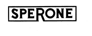 SPERONE logo