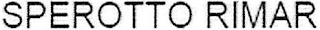 SPEROTTO RIMAR logo