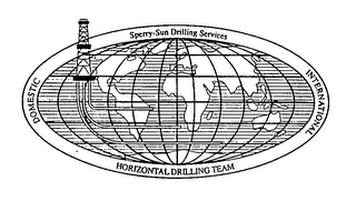 SPERRY-SUN DRILLING SERVICES DOMESTIC INTERNATIONAL HORIZONTAL DRILLING TEAM logo