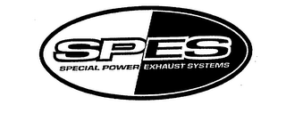 SPES SPECIAL POWER EXHAUST SYSTEMS logo