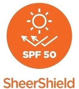 SPF 50 SHEERSHIELD logo