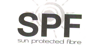 SPF SUN PROTECTED FIBRE logo