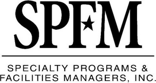SPFM SPECIALTY PROGRAMS & FACILITIES MANAGERS, INC. logo