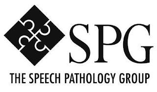SPG THE SPEECH PATHOLOGY GROUP logo