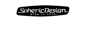 SPHERICDESIGN MIND IS OPEN logo