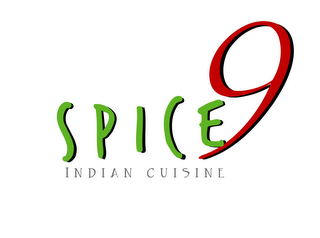 SPICE 9 INDIAN CUISINE logo