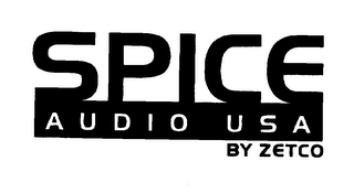 SPICE AUDIO USA BY ZETCO logo