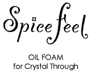 SPICE FEEL OIL FOAM FOR CRYSTAL THROUGH logo