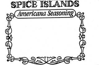 SPICE ISLANDS AMERICANA SEASONING logo