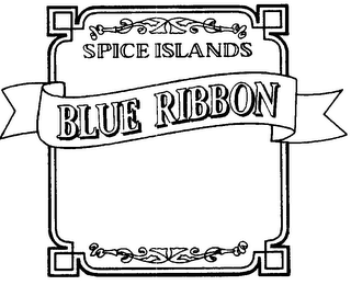 SPICE ISLANDS BLUE RIBBON logo