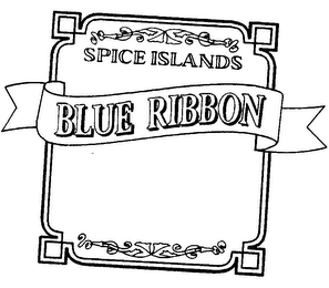 SPICE ISLANDS BLUE RIBBON logo