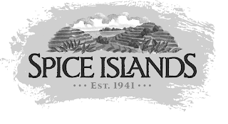 SPICE ISLANDS · · · EST. 1941 · · · logo