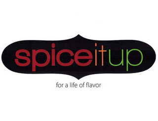 SPICE IT UP FOR A LIFE OF FLAVOR logo