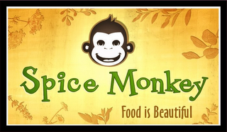 SPICE MONKEY FOOD IS BEAUTIFUL logo