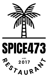 SPICE473 ESTD. 2017 RESTAURANT logo
