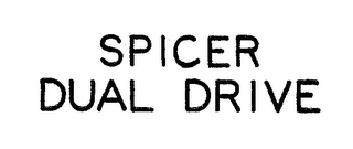 SPICER DUAL DRIVE logo