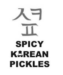 SPICY KOREAN PICKLES logo