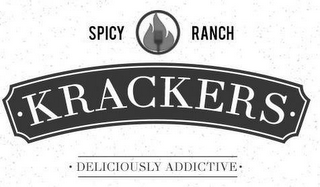 SPICY RANCH KRACKERS DELICIOUSLY ADDICTIVE logo