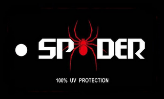 SPIDER 100% UV PROTECTION logo