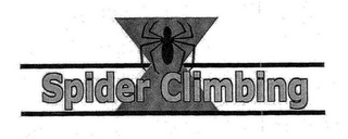 SPIDER CLIMBING logo